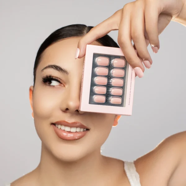 flutur press on nails - blush